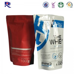 Nyomtatott és laminált stand up tasak savópor és egyéb táplálkozási por előállításához