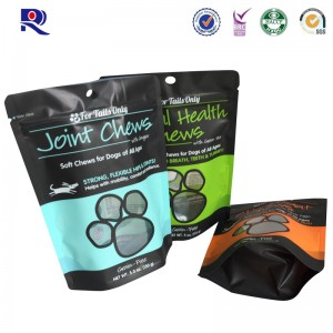 Nyomtatott és laminált doypack álló tasak egészséges termékekhez 100g 250g 500g 500g