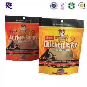 Nyomtatott és laminált stand up tasak átlátszó ablakkal