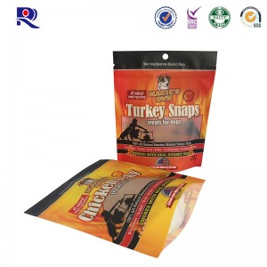 Nyomtatott és laminált stand up tasak átlátszó ablakkal