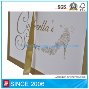 Pantone színes nyomtatási papírzacskó fóliabélyegzővel