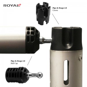 Cső és Drapé 2.0 Állítható függőleges 3 db