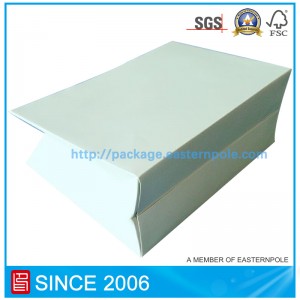 Magas végű papírzacskó, fordított fenékkel