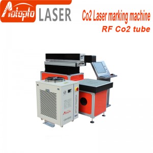 Co2 fémcsöves lézerjelölő gép 50w 100w co2 lézerjelölőgépek Co2 Rf Metal Tube