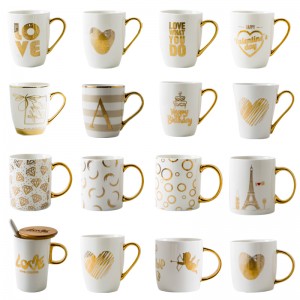 Kiváló minőségű Costom LOGO fehér kerámia bögre