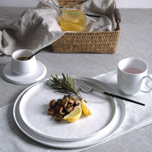 Western New Item Hotel Bone China étkészlet Royal Bone China