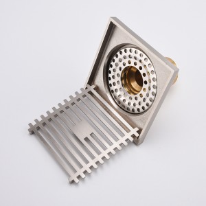 Mosókonyha padlócsapda rácsos fedél dekoratív fürdőszoba mosogató lefolyófedők