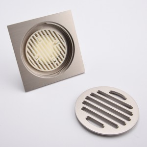 Fürdőszoba modern zuhanyzó padló lefolyó csapda szűrő