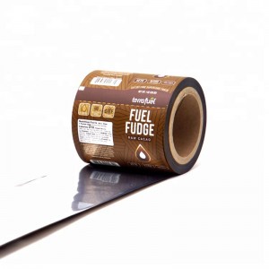 Testreszabott fémezett élelmiszer csomagolás műanyag lamináló csomagolás gördülő film