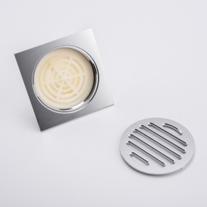 A fürdőszoba padlójának leeresztő csapda típusai