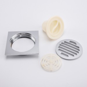 A fürdőszoba padlójának leeresztő csapda típusai