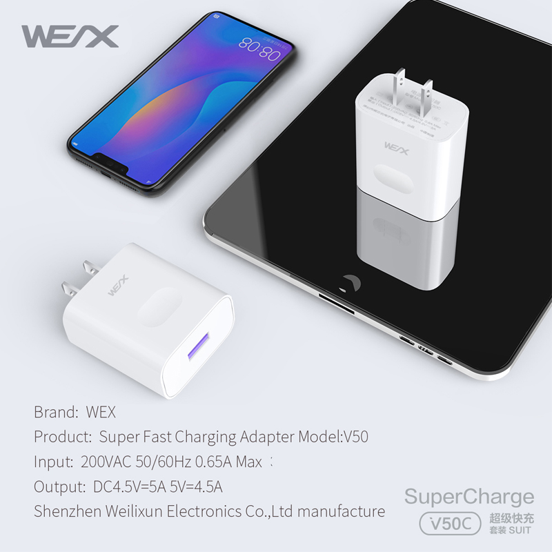 WEX V50C és V45C Quick Charger 3.0