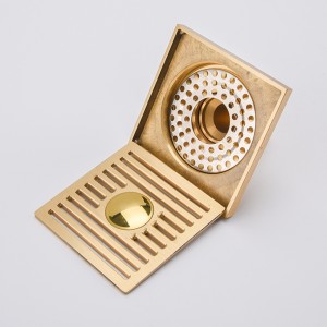 Rejtett automatikusan záródó zuhanypadló-lefolyó