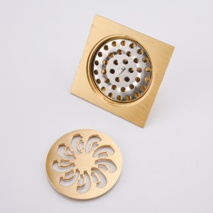 Nikkel-bronz automatikus szifon padló lefolyó csapda