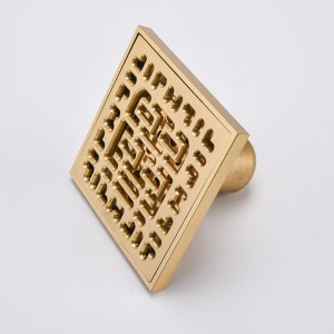 Könnyen telepíthető szaggátló padlószifon lefolyó burkolat