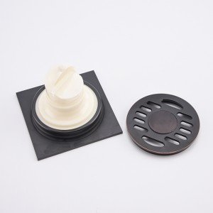 Fekete mintás mosógép szűrő zuhanyzó antik lefolyó dugóval