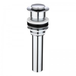 A fürdőszoba mosogatótakaró kád felpattanó hulladékcsatlakozója