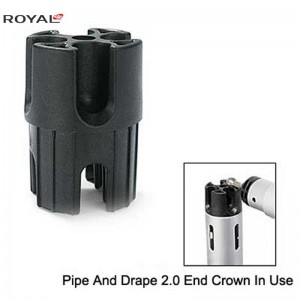 Cső és drapéria 2.0 Egyenes 2 fokozatú korona