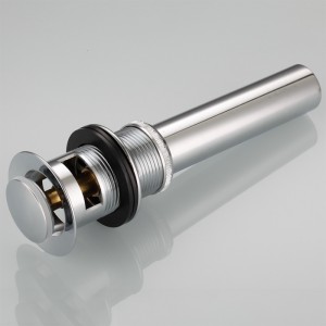 A zuhanyzáró hajcsaptelep nyomja fel a hulladékcsatlakozót