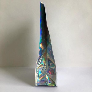 Egyedi nyomtatott OEM logó lézerfilm lapos alsó felálltáska