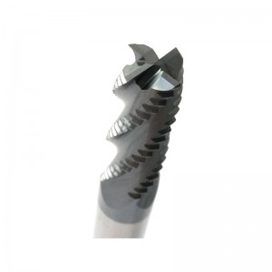 Tömör keményfém nagyoló marók, HRC45, Tialn bevonattal, 4 horony, 1/4 \