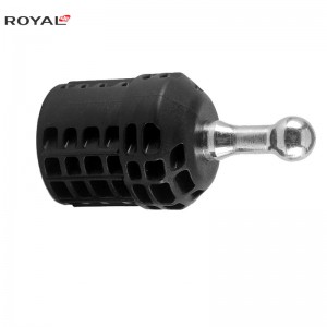 Cső és drapéria 2.0 keresztrúd gömb kupak - kicsi