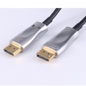 DP szálas kábel Displayport száloptikai kábel nagy sebességű 32,4 Gbps 8K @ 60Hz 4K @ 165Hz 2K @ 144Hz DP1.4 szálas DP-DP kábel