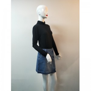 Hölgyek könnyű mossuk DENIM SKIRT RLWSK0001M