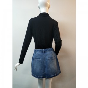 Hölgyek könnyű mossuk DENIM SKIRT RLWSK0001M