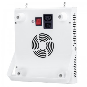 RD500 piros 660 nm-es és közeli infravörös 850 nm-es otthoni fényterápiás lámpák, 500 W-os hordozható LED-terápiás fény a bőr- és fájdalomcsillapításra