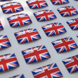 amerikai zászló kupolás matrica, embléma autó matricák