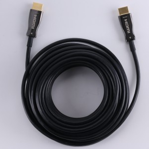 ARC funkció Fiber HDMI CABLE (optikai szálas átvitel), Optoelektronikai hibrid; Metal Shell, 4K