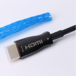 ARC funkció Fiber HDMI CABLE (optikai szálas átvitel), Optoelektronikai hibrid; Metal Shell, 4K