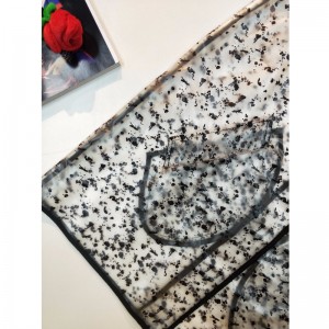 Hölgyek fekete pöttyû TPU dzseki RLWTJ0002