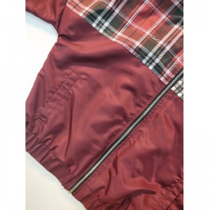 Hölgyek burkolatú PLAID-JACKET RLWJ0002