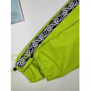 Hölgyek FLUORESCENT ZÖLD LONGLINE WINDBREAK JACKET RLWJ0009