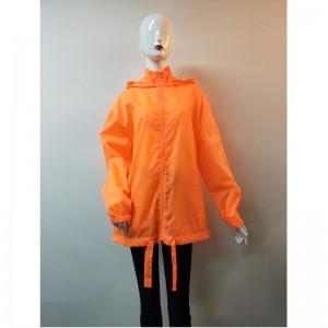 ORANGE LADIES WINDBREAKER RLWWJ0008