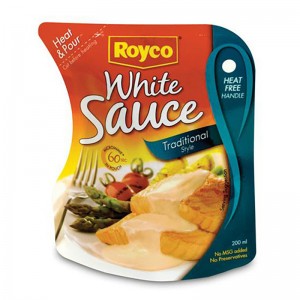 Magas akadályú, rugalmas laminált alumínium fóliás szószcsomagolás műanyag zacskóba