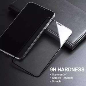 3D teljes borítású edzett üvegvédő fólia az Iphone XI / XI MAX 2019 készülékhez