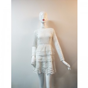 Hölgyek fehéres fűzőruhája JLWD0040