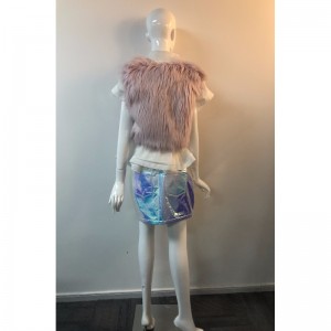 A Hölgyek Rövidszőrű RLWF0014 PINK RÖVID GILET