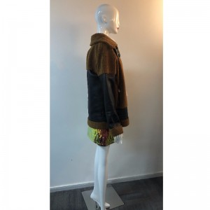 Hölgyek PU dzseki BORG TRIM RLWPJ0031