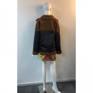 Hölgyek PU dzseki BORG TRIM RLWPJ0031