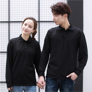 # TC-Regular Fit pamut hosszú ujjú, szilárd golfpóló