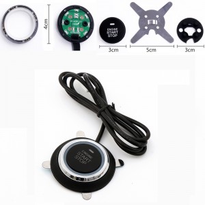 Univerzális nyomógombos motorindító automatikus gyújtásrendszer autómotor indítása