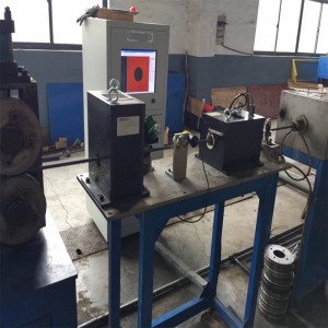 On-line örvényáram-tesztelő rendszer az ECH7002 rugóacél huzalhoz