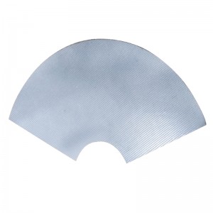 1 mikronos szinterelt rozsdamentes acél szűrőháló