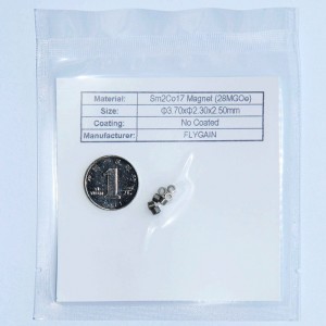 Mikro precíziós smco kis mágnes