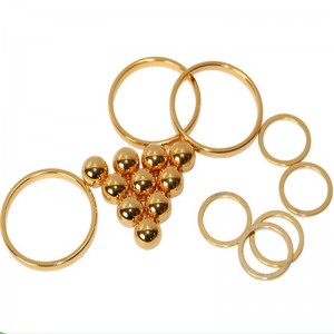 Kiváló minőségű arany színű, állandó neodímium mágnes