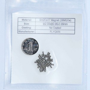 Gyári testreszabású alakú teljesítményű mikro-érzékelők mágnese